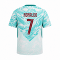 Puma Youth Cristiano Ronaldo Portugal Away Jersey 2026 (White/Green)