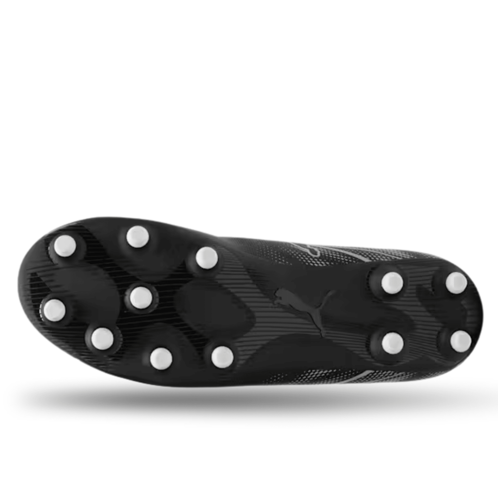 Puma Youth Jr. Attacanto FG/AG Soccer Cleats (Puma Black/Silver Mist) | SoccerWearhouse