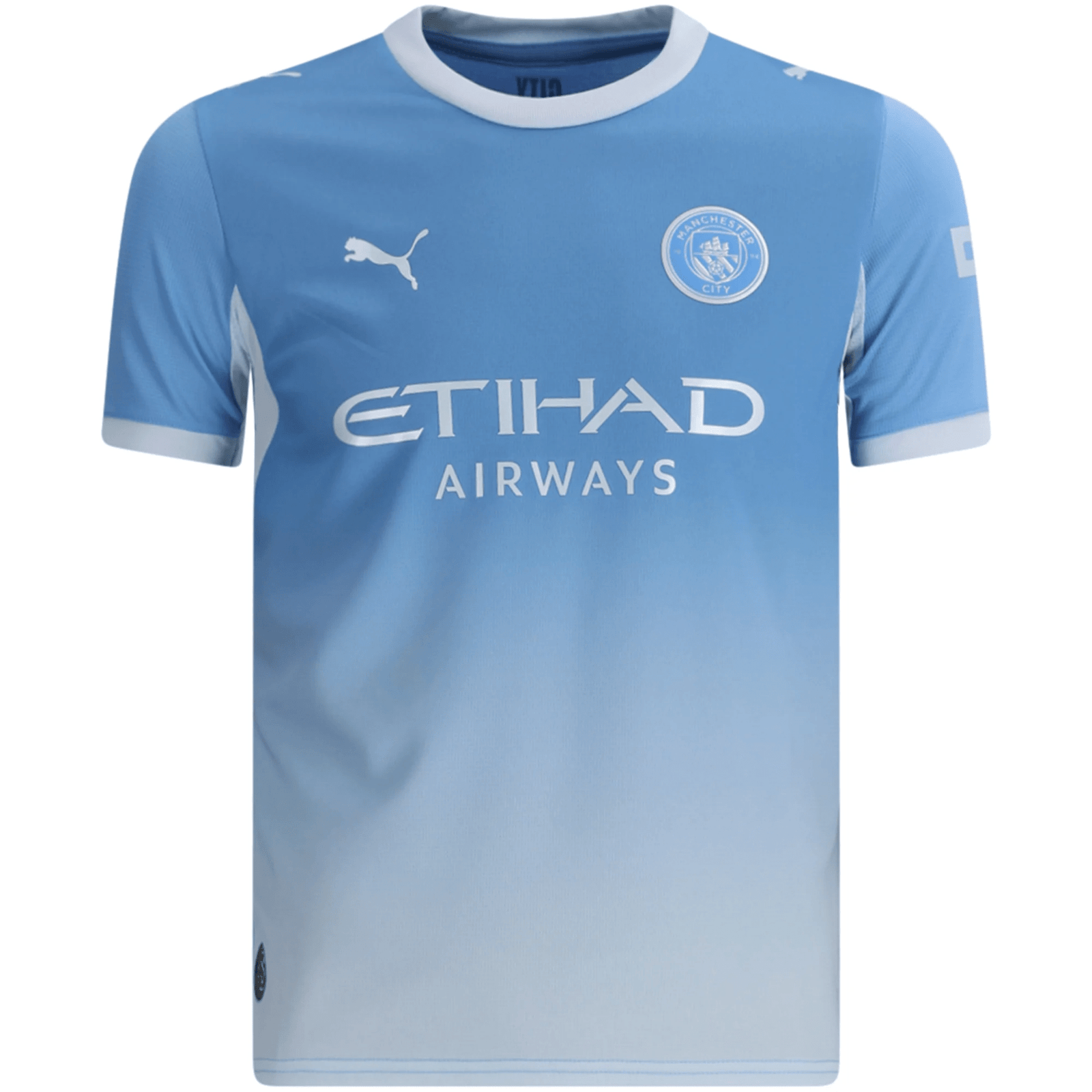 Puma Youth Manchester City Erling Haaland Home Jersey 26/27 (Team Light Blue/Icey Blue) | SoccerWearhouse