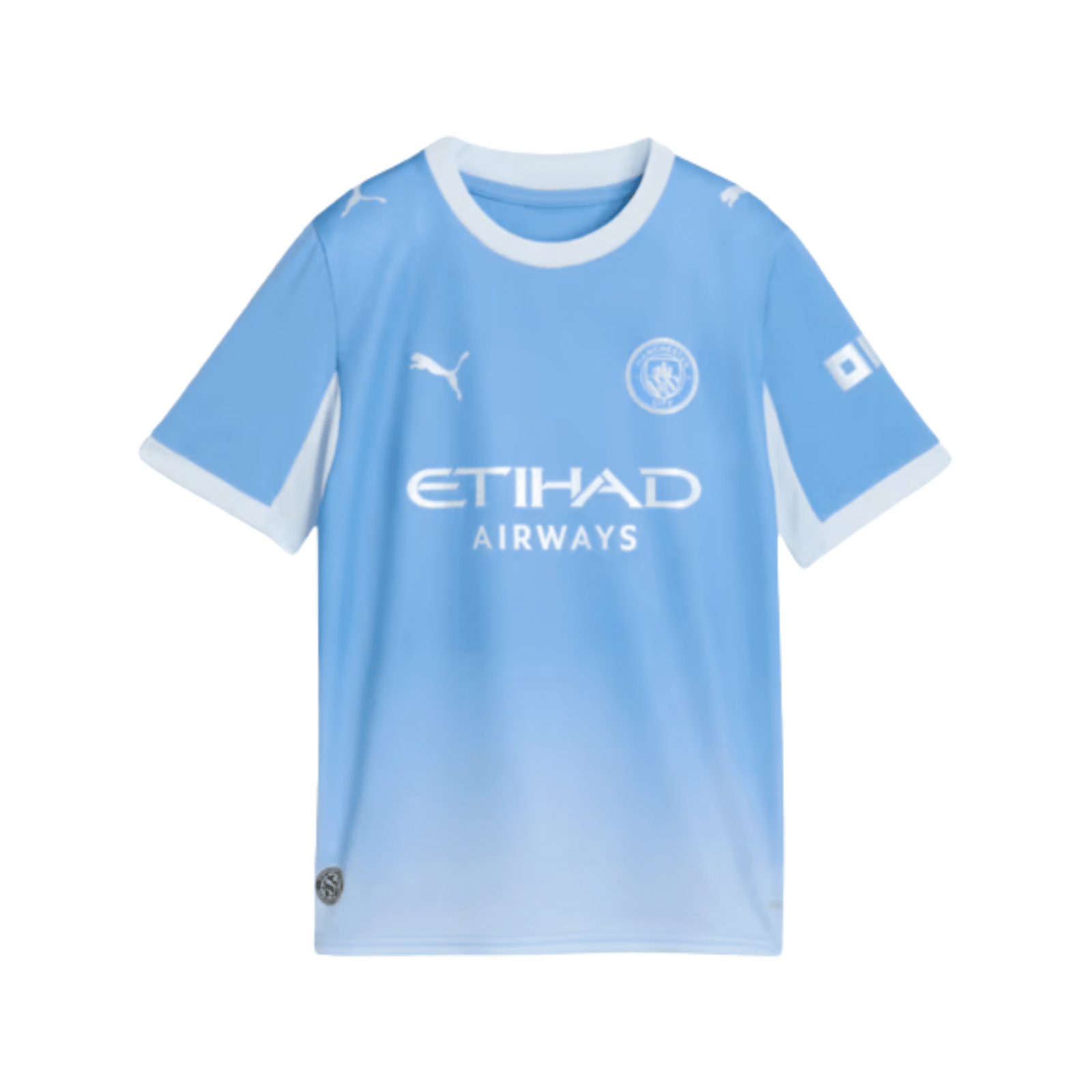 Puma Youth Manchester City Home Jersey 26/27 (Team Light Blue/Icey Blue) | SoccerWearhouse