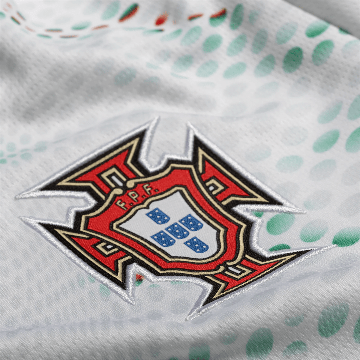 Puma Youth Portugal Cristiano Ronaldo Away Jersey 25/26 (Puma White/Puma Black) | SoccerWearhouse