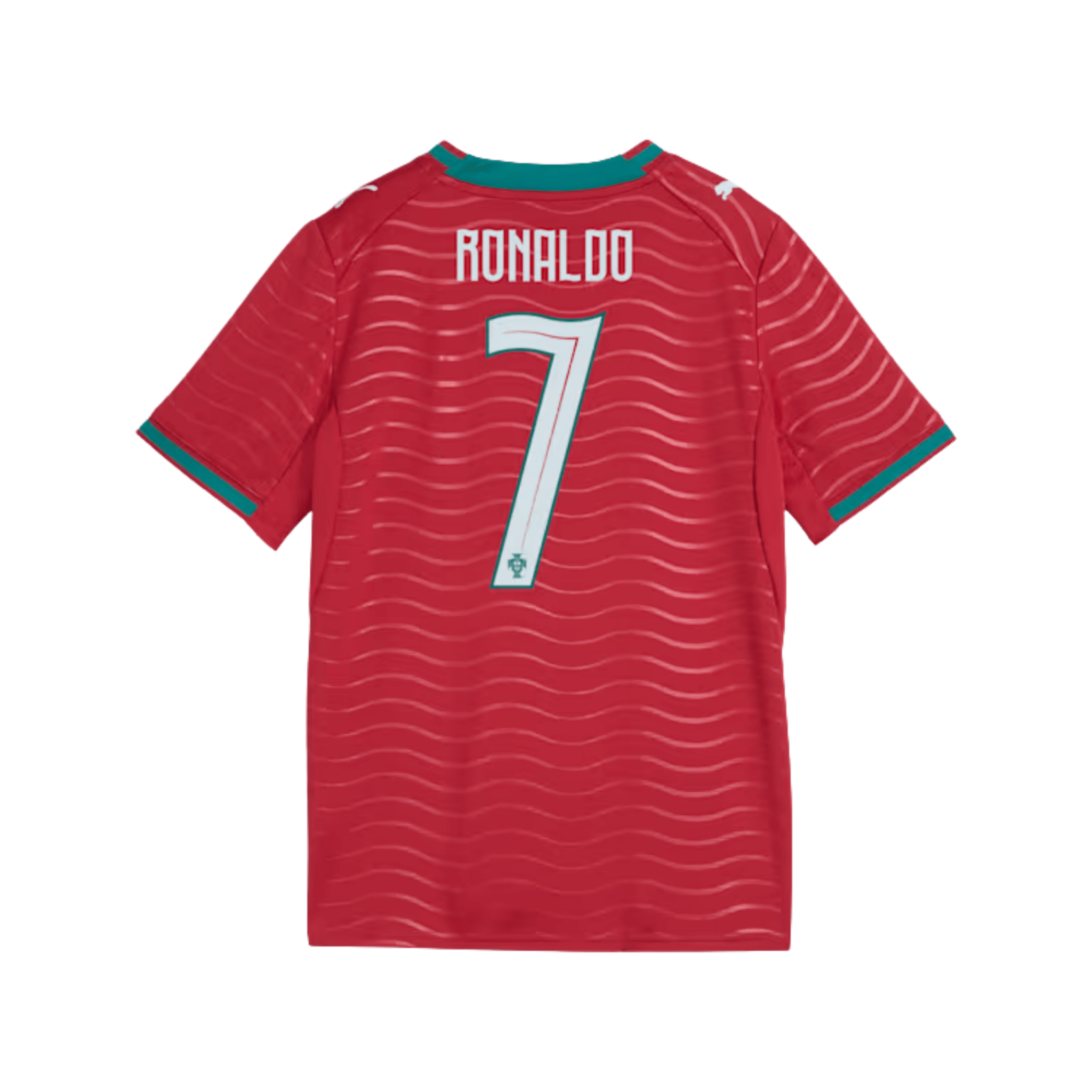Puma Youth Portugal Cristiano Ronaldo Home Jersey 2026 (Red/Green)*