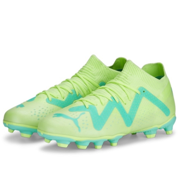 Puma Jr. Future Match FG AG Soccer Cleats Yellow Peppermint