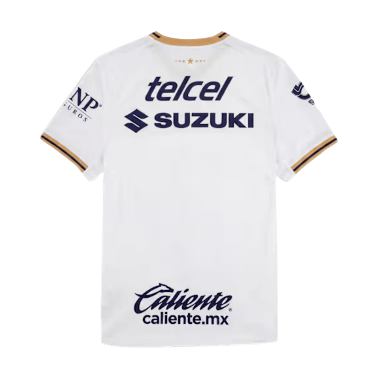 Pumas Mens UNAM Away Jersey 26/27 (White) | SoccerWearhouse