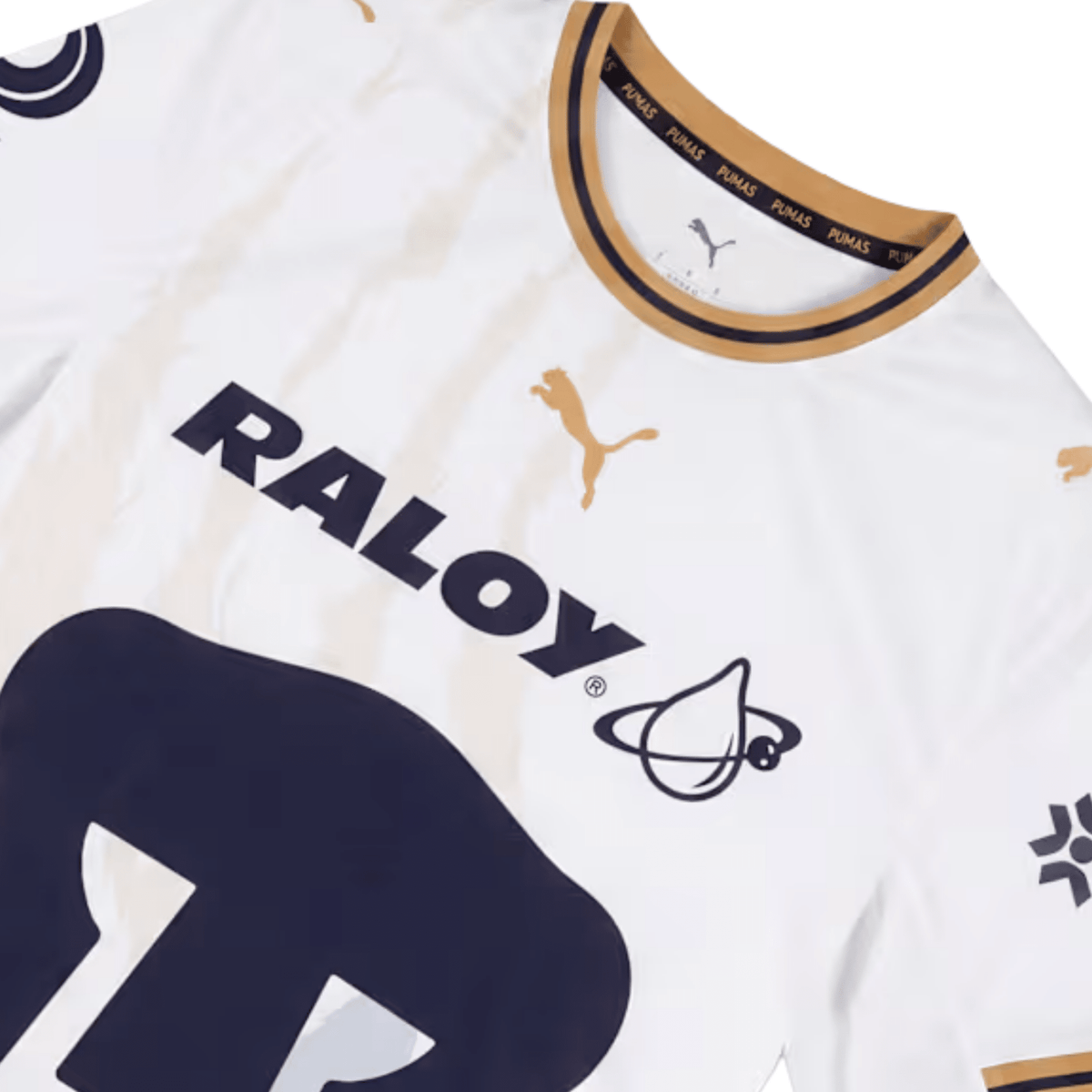 Pumas Mens UNAM Away Jersey 26/27 (White) | SoccerWearhouse