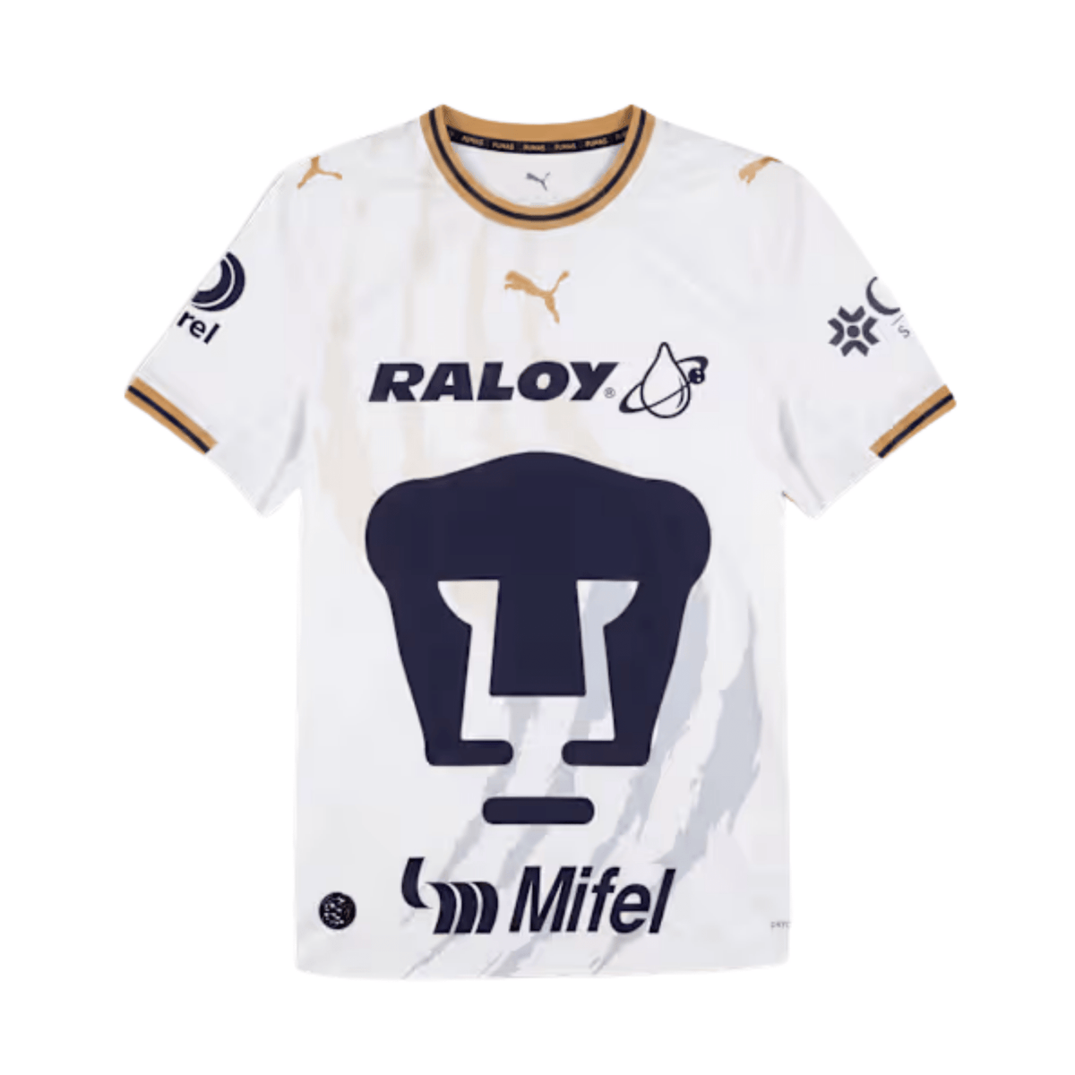 Pumas Mens UNAM Away Jersey 26/27 (White) | SoccerWearhouse