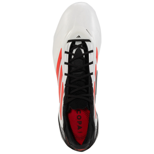 adidas Copa Pure III Elite FG Soccer Cleats (White/Lucid Red/Black)