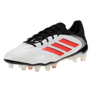 adidas Copa Pure III Elite FG Soccer Cleats (White/Lucid Red/Black)