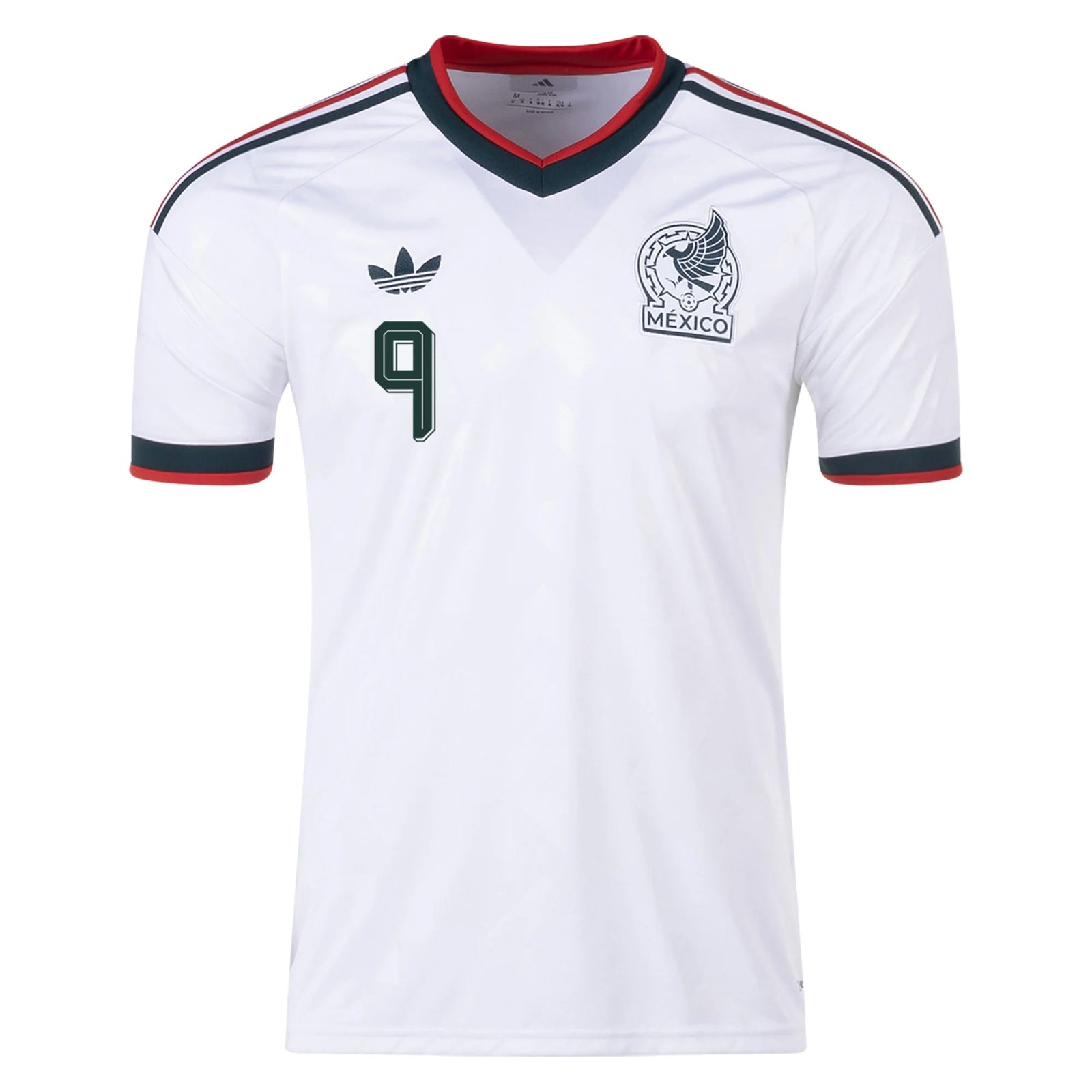 adidas Men's Raul Jimenez Mexico 2026 Away Stadium Jersey (White)