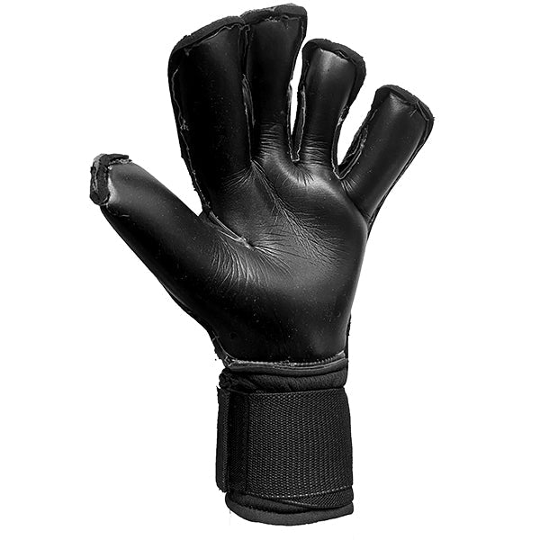 React Goalkeeping Blacked Out Diamond Goalkeeper Glove (Black/Black) | SoccerWearhouse