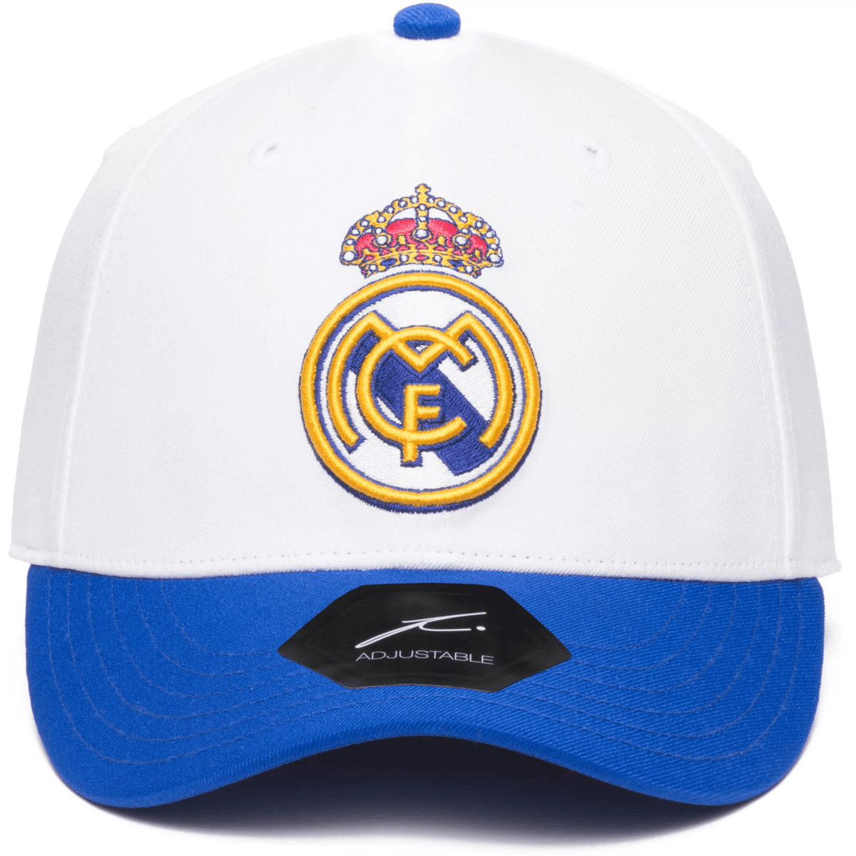 Real Madrid Adjustable Dad Hat (White/Blue) | SoccerWearhouse