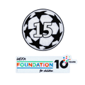 Real Madrid Champions League Patch Set