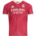 adidas Mens Real Madrid Authentic Third Jersey 26/27 (Pink)