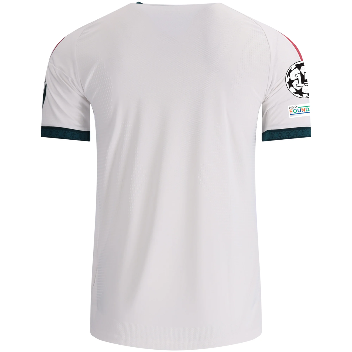 adidas Mens Real Madrid Authentic Home Jersey w/ Champions League Patches 26/27 (White)