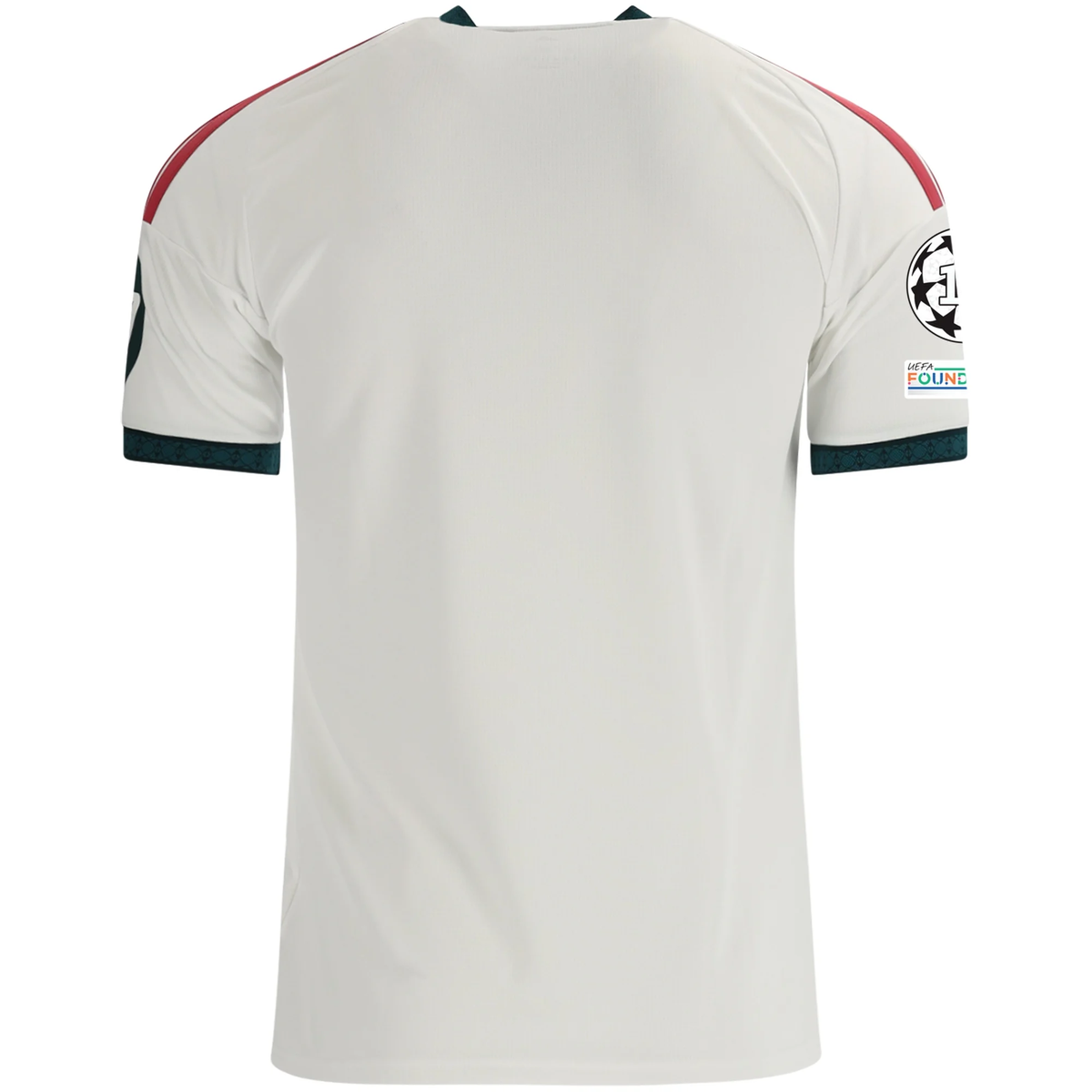 adidas Mens Real Madrid Home Jersey w/ Champions League Patches 26/27 (White)