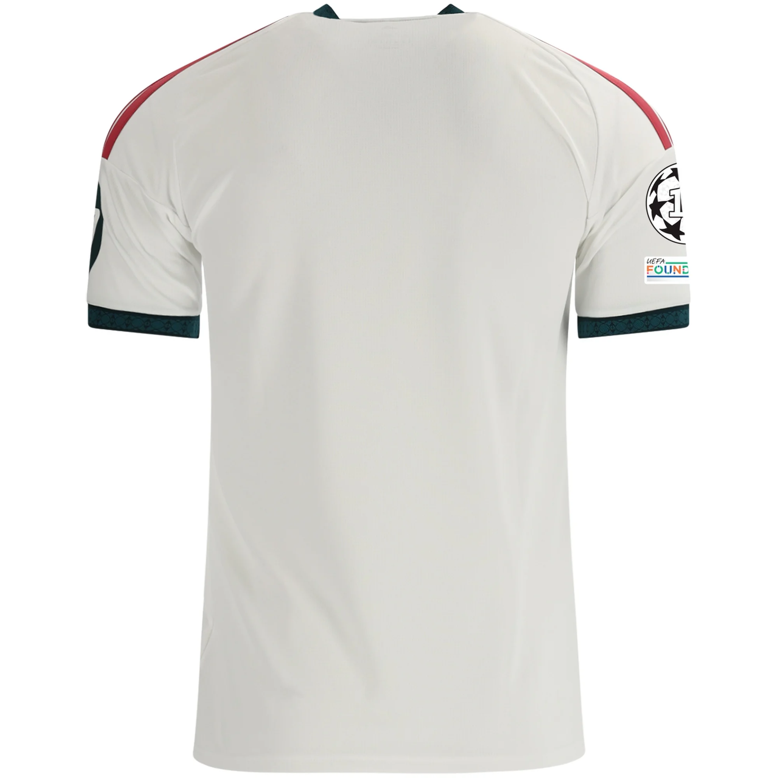 adidas Mens Real Madrid Home Jersey w/ Champions League Patches 26/27 (White)