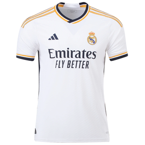 adidas Real Madrid Authentic Home Jersey 23/24 (White)