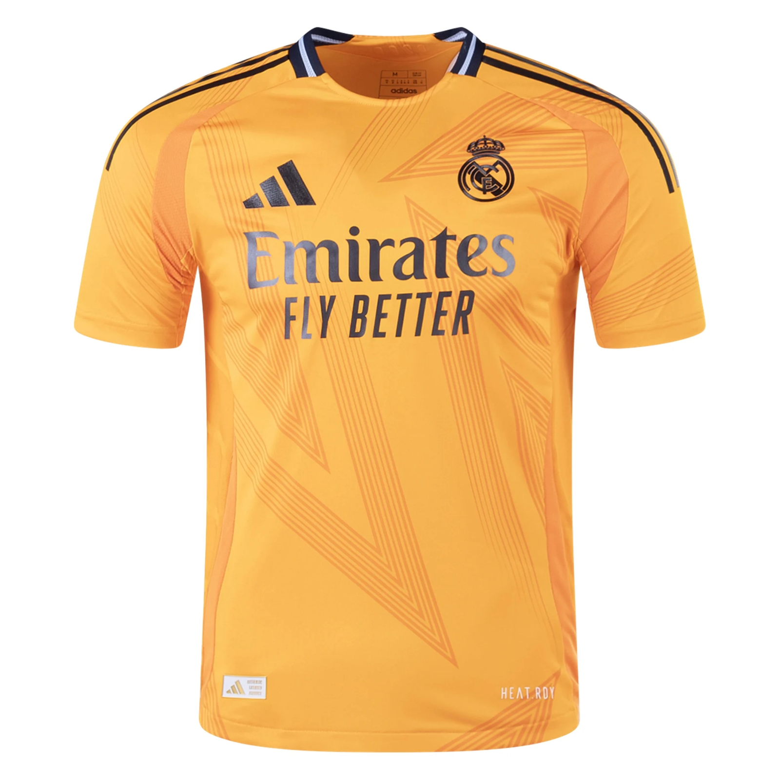 adidas Real Madrid Authentic Away Jersey 24/25 (Crew Orange)