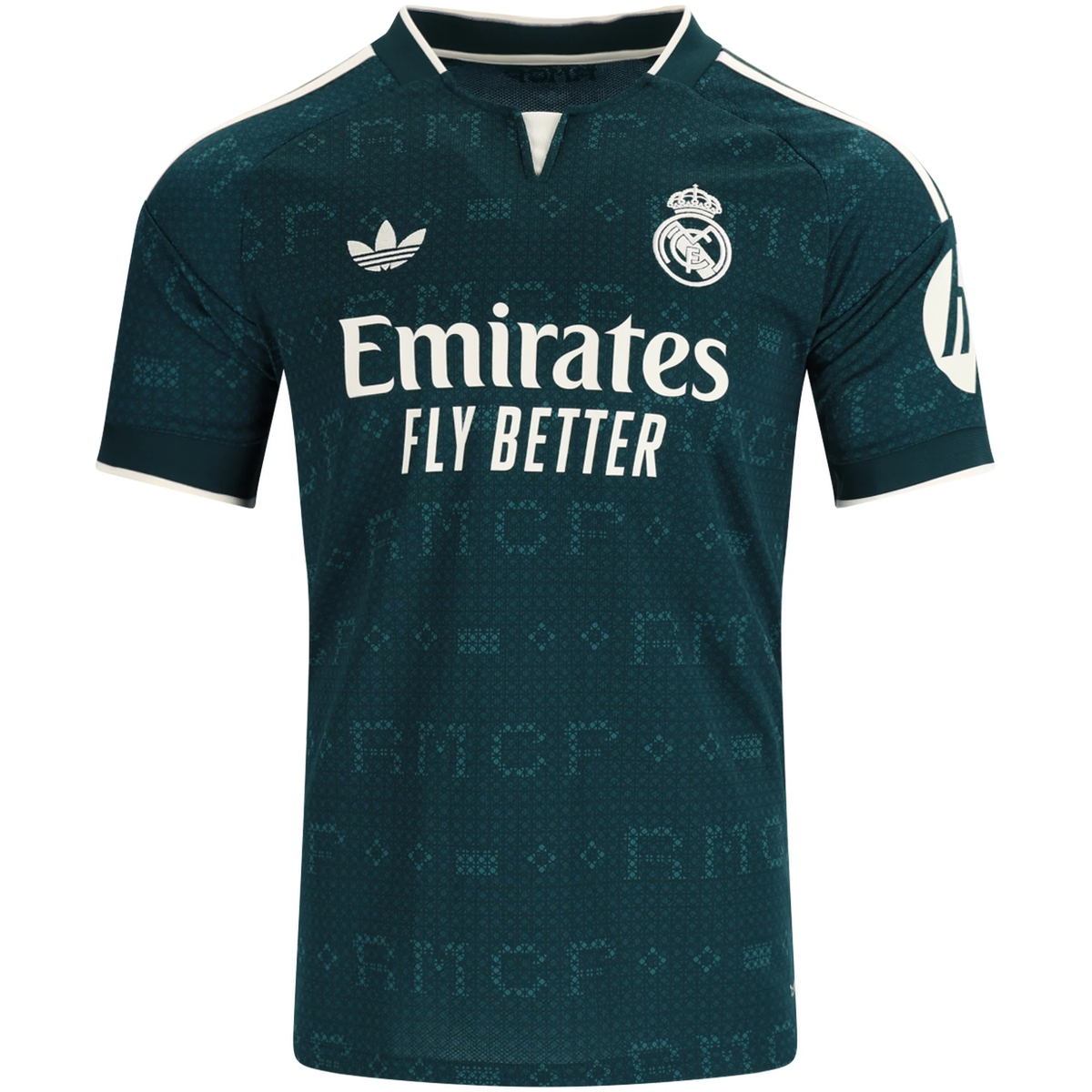 adidas Mens Real Madrid Away Jersey 26/27 (Green)