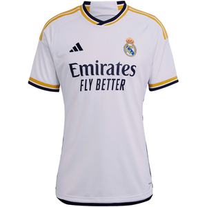 adidas Womens Real Madrid Home Jersey 23/24 (White)