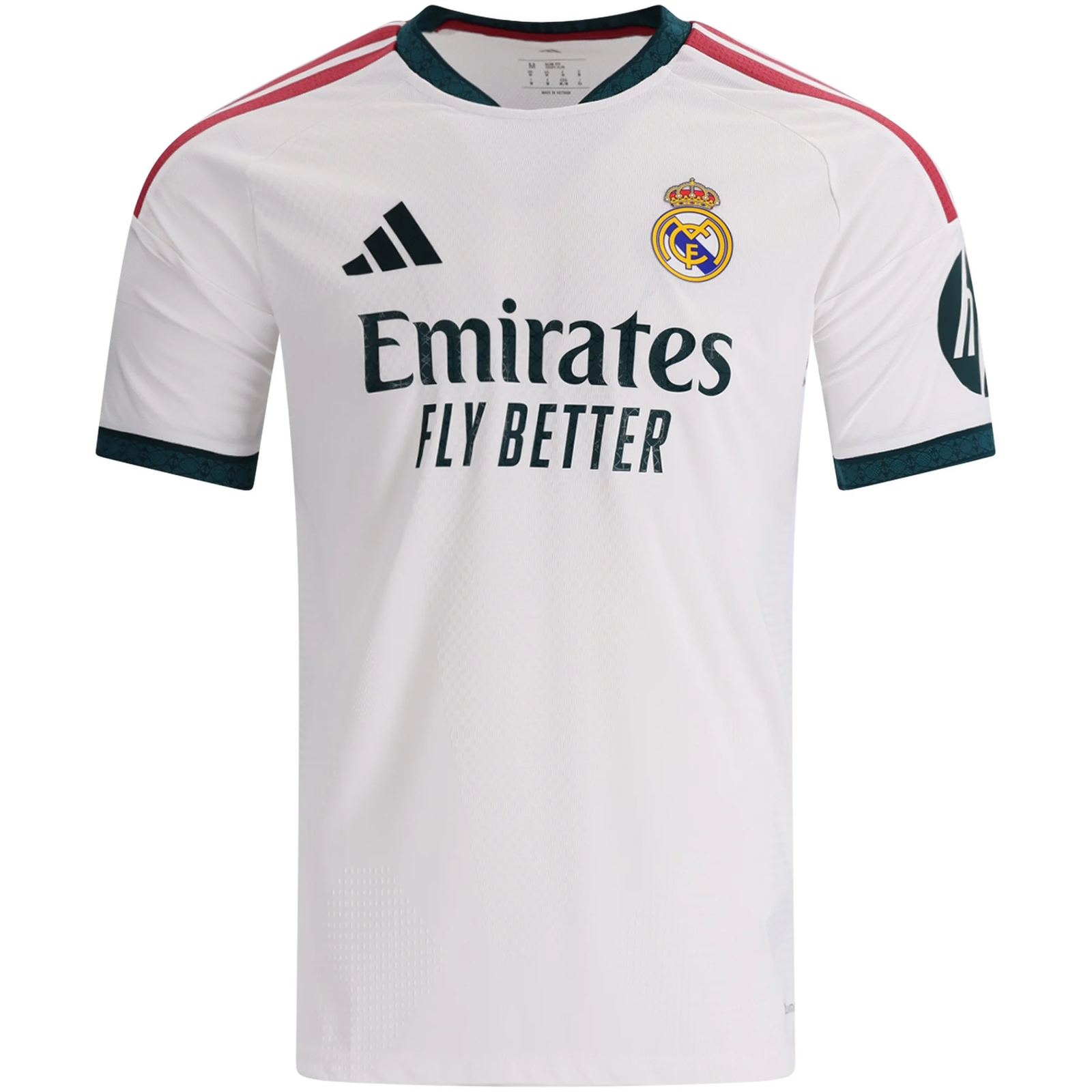 adidas Mens Real Madrid Authentic Home Jersey 26/27 (White)