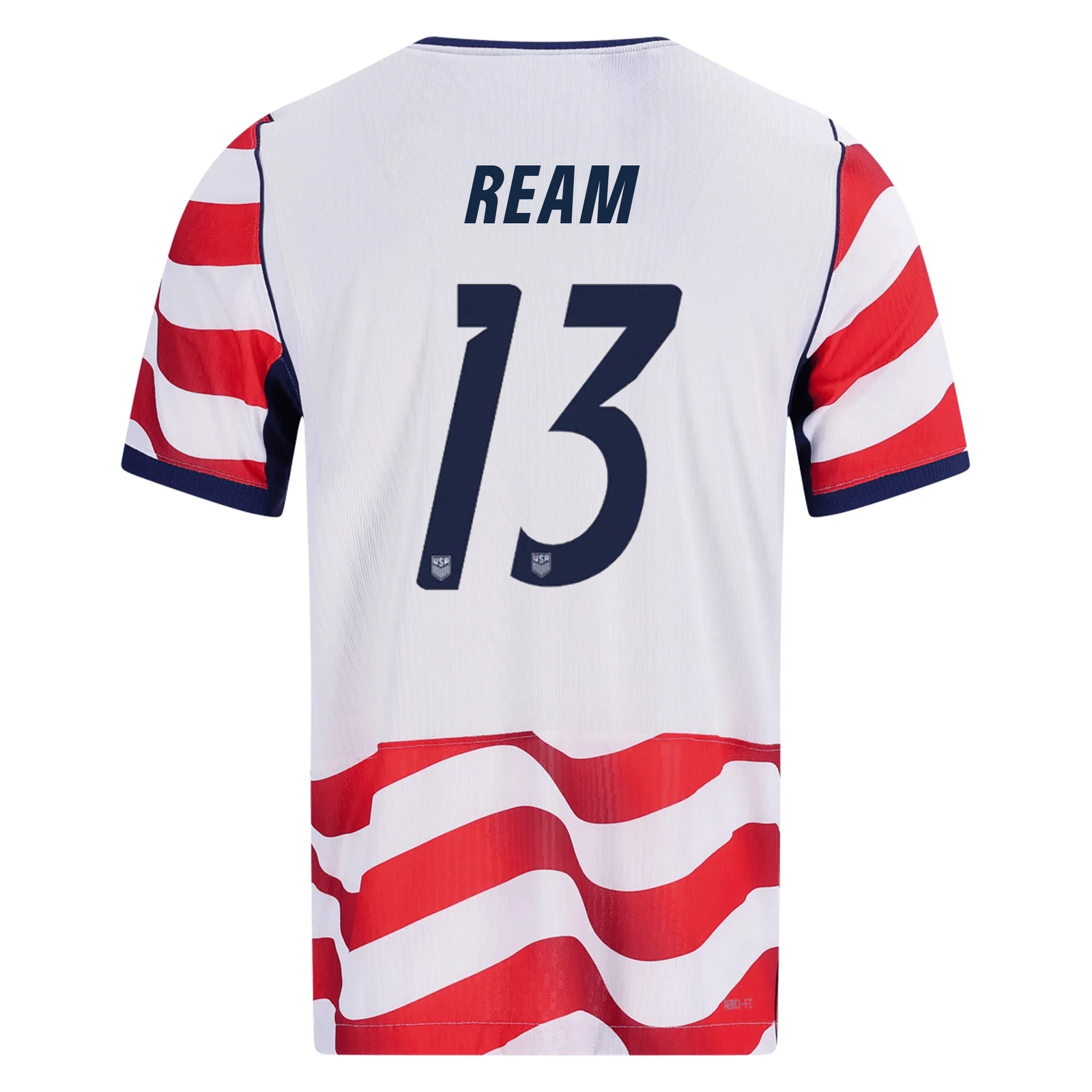 Nike Mens Tim Ream United States Match Authentic Home Jersey 2026 (Sail/Midnight Navy)