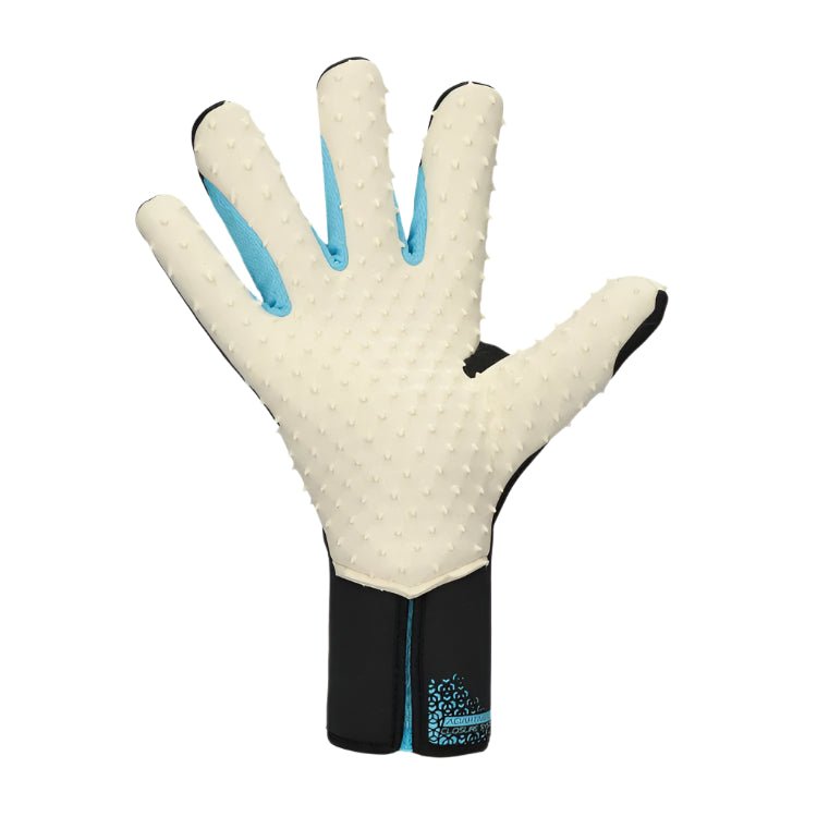 Reusch Attrakt Freegel Speedbump Strapless Goalkeeper Gloves (Black/Bachelor Button) | SoccerWearhouse