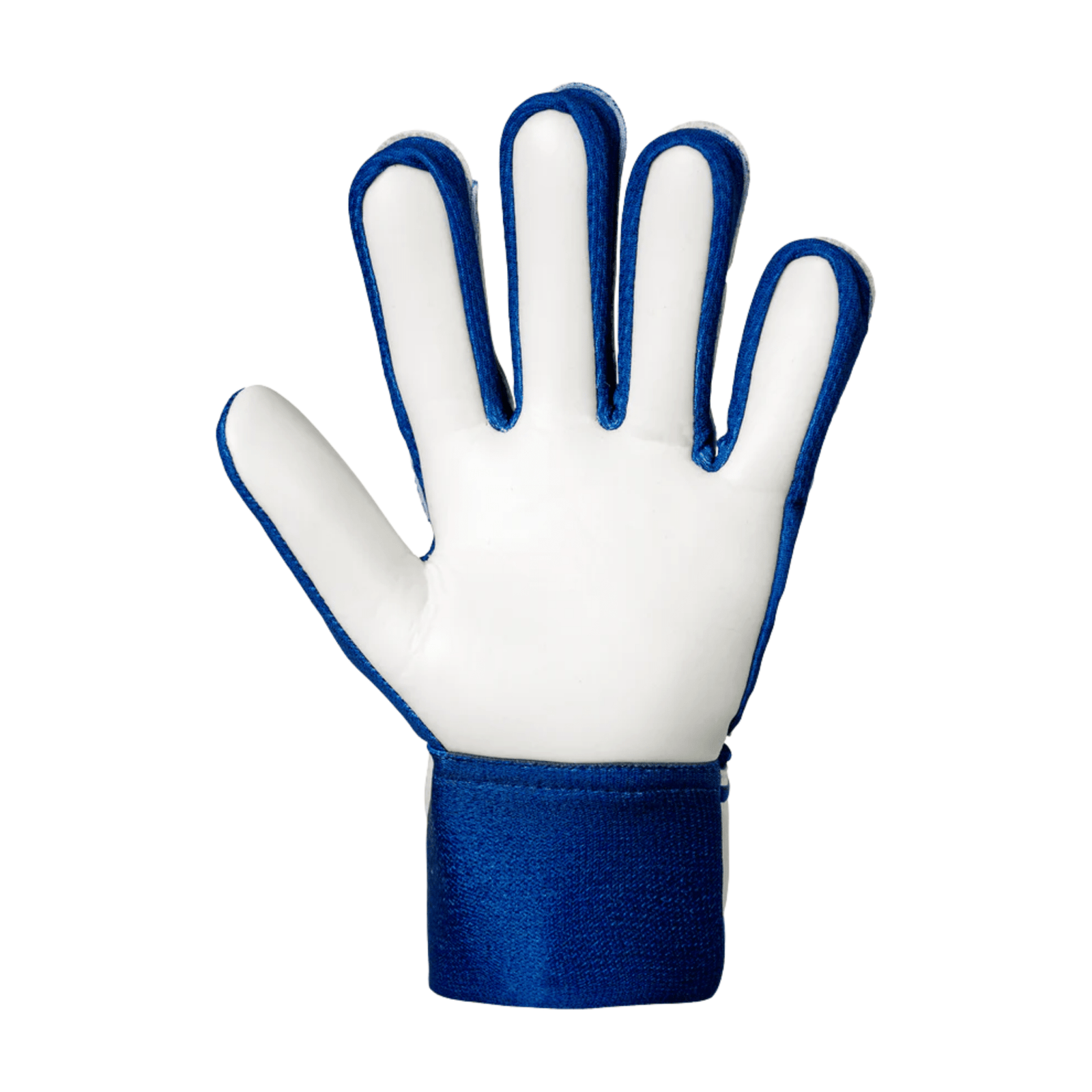 Reusch Attrakt Starter Solid Junior Goalkeeper Gloves ( White/Red/Blue) | SoccerWearhouse