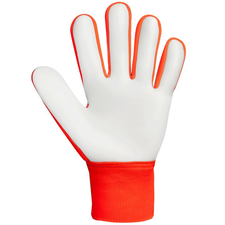 Reusch Youth Jr. Attrakt Starter Solid Junior Goalkeeper Gloves (Electric Blue/Shocking Orange) | SoccerWearhouse