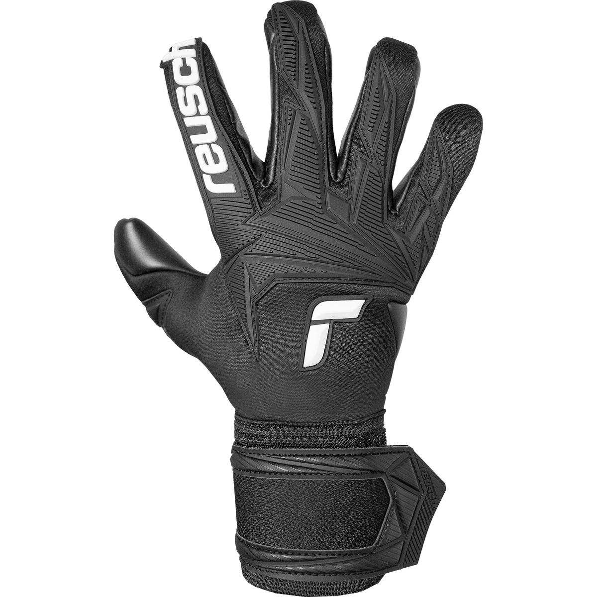Reusch Attrakt Freegel Infinity Goalkeeper Gloves (Black)