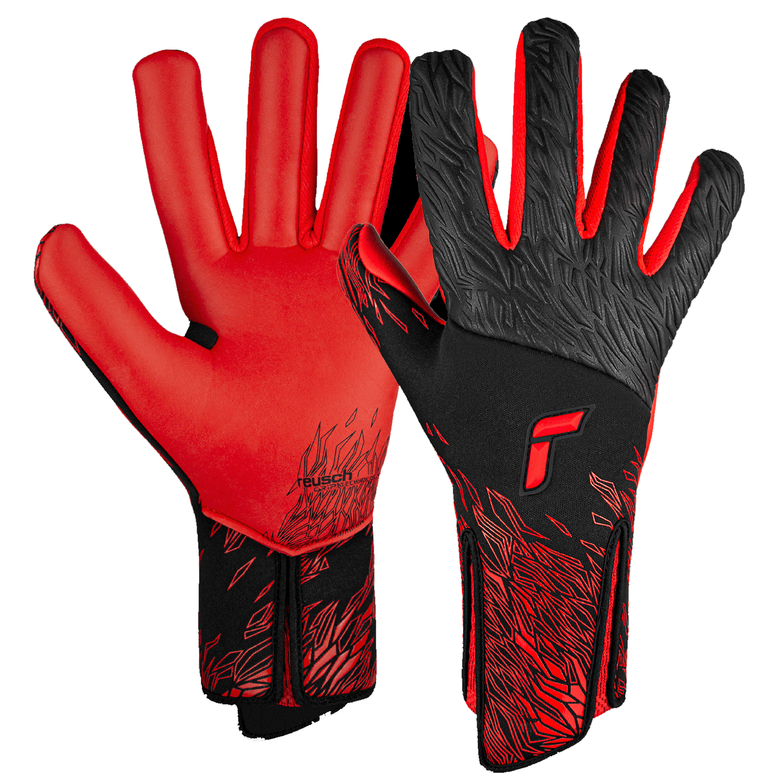 Reusch Venemous Gold X Glove (Black/Fiery Red)