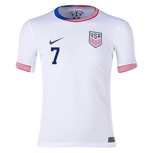 Nike Youth United States Giovanni Reyna Home Jersey 24/25 (White)