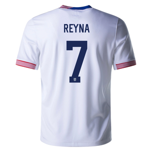 Nike United States Gio Reyna Home Jersey 24/25 (White)