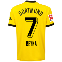 PUMA Borussia Dortmund good #32 REYNA Away Soccer Jersey Size Xlarge