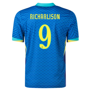 Nike Mens Brazil Richarlison Away Jersey 24/25 (Soar/Dynamic Yellow)