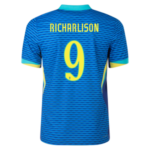 Nike Brazil Authentic Richarlison Away Jersey 24/25 Soar/Dynamic Yellow)