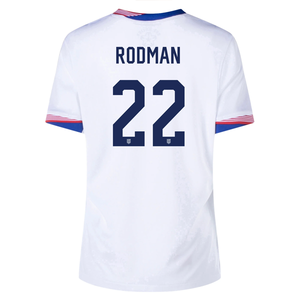 Nike Womens United States Trinity Rodman Home Jersey 24/25 (White)