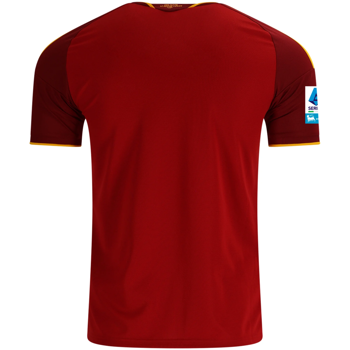 adidas Mens AS Roma Home Jersey w/ Serie A Patch 26/27 (Burgundy)