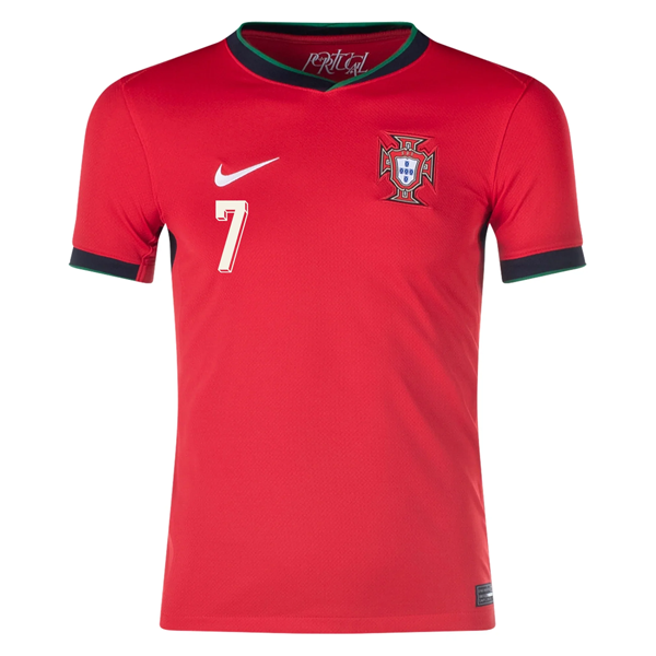 Nike Youth Portugal Cristiano Ronaldo Home Jersey 24/25 (University Re ...