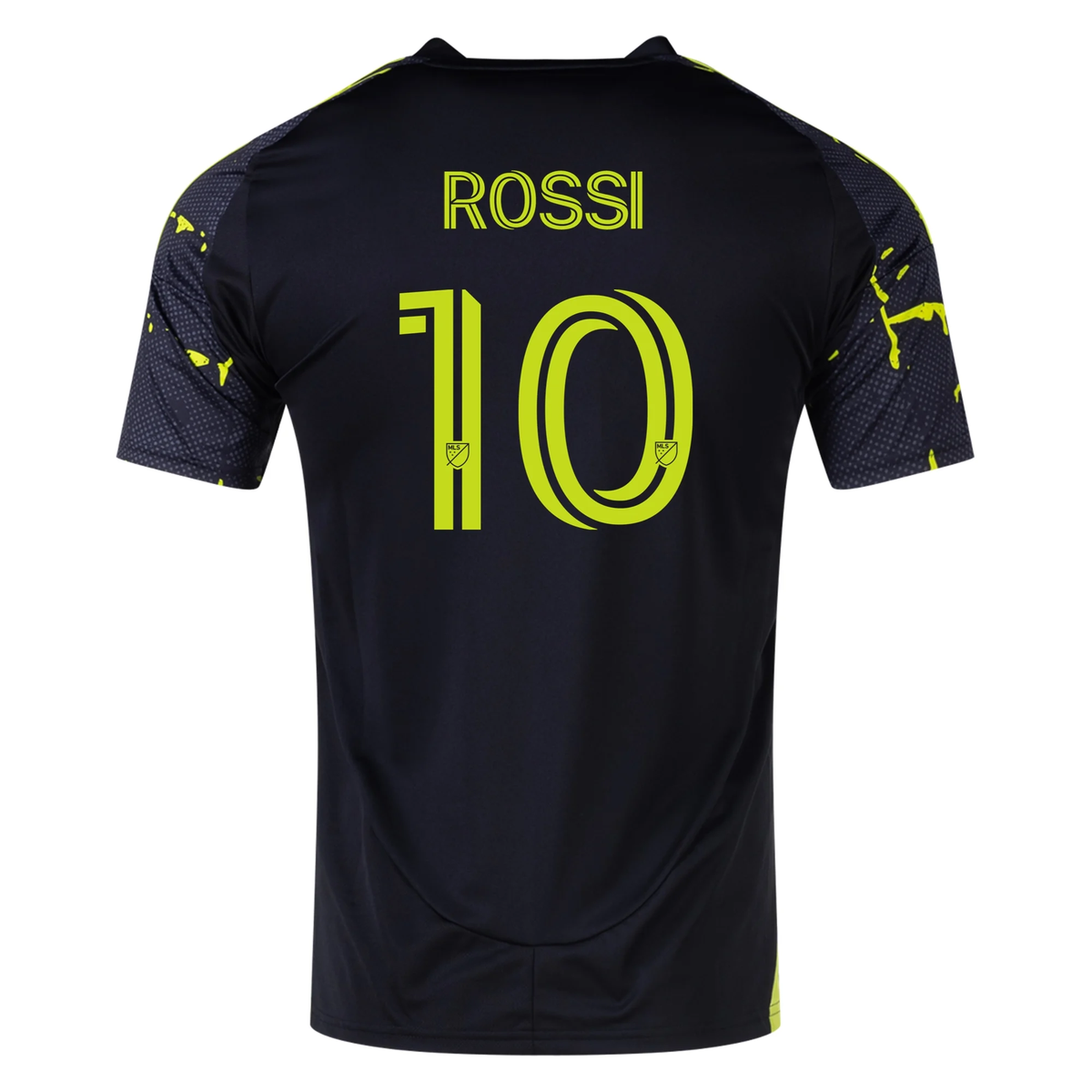 adidas Columbus Crew Diego Rossi Away Jersey 25/26 (Black/Yellow)
