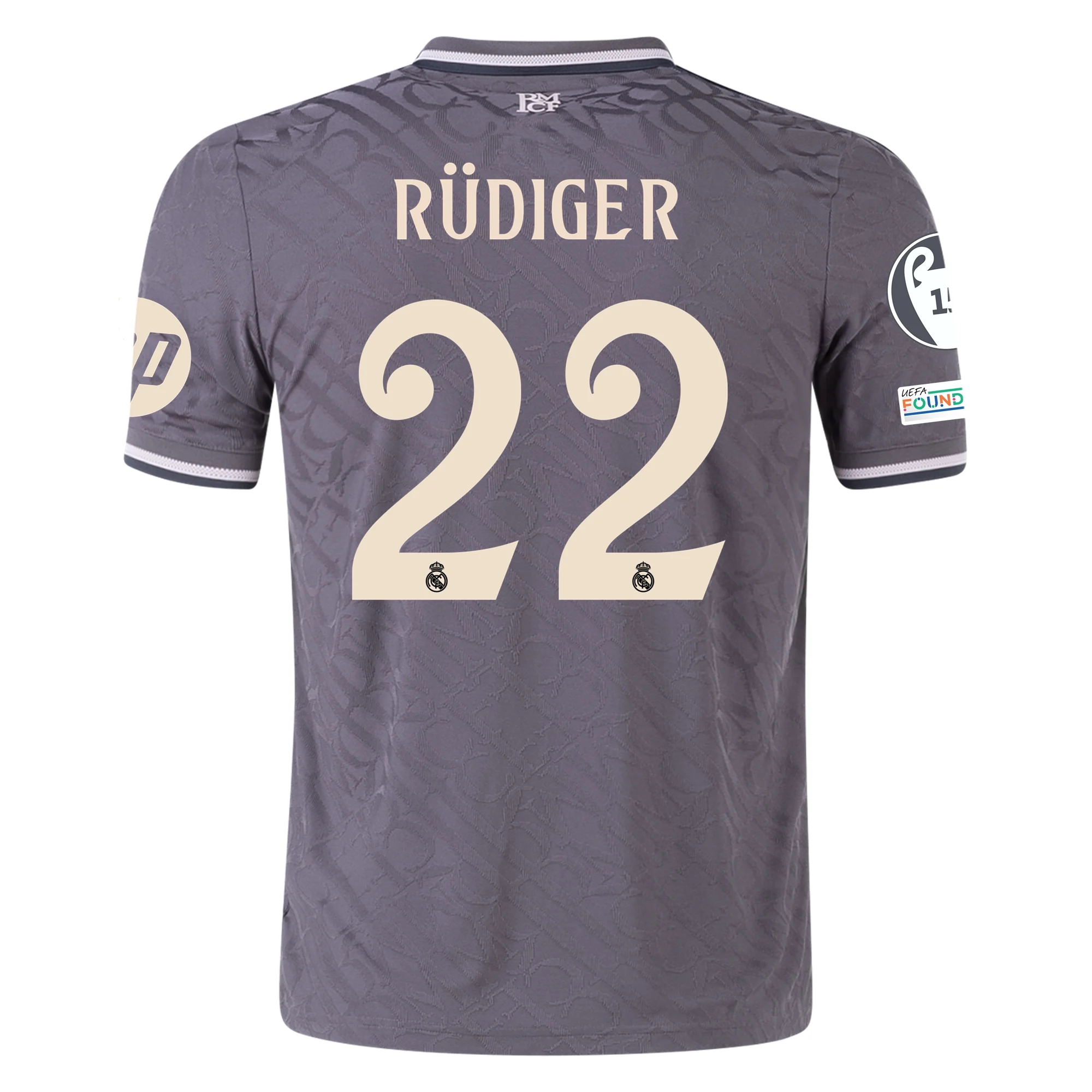 adidas Real Madrid Authentic Antonio Rudiger Third Jersey w adidas Real Madrid Authentic Antonio Rudiger Third Jersey w