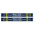 Ruffneck LA Galaxy 2024 Champions 6-Star Scarf (Navy)