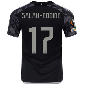 adidas Ajax Anass Salah-Eddine Third Jersey w/ Europa League Patches 23/24 (Black)
