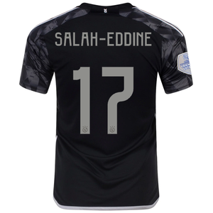 adidas Ajax Anass Salah-Eddine Third Jersey w/ Eredivise League Patch 23/24 (Black)