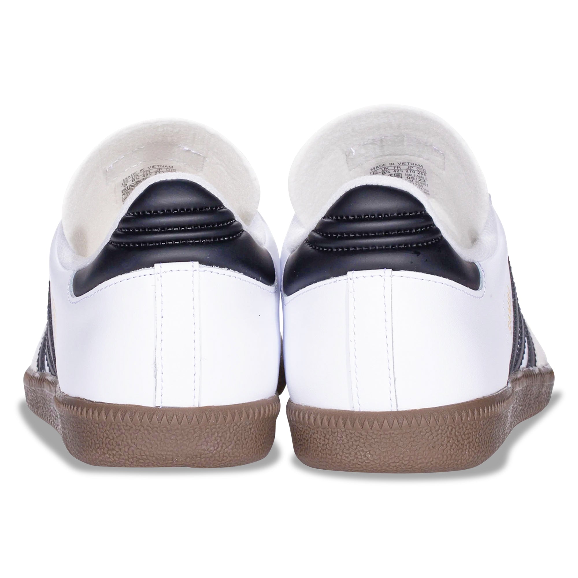 adidas Samba Soccer Shoes (White/Black/Red) - Soccer Wearhouse