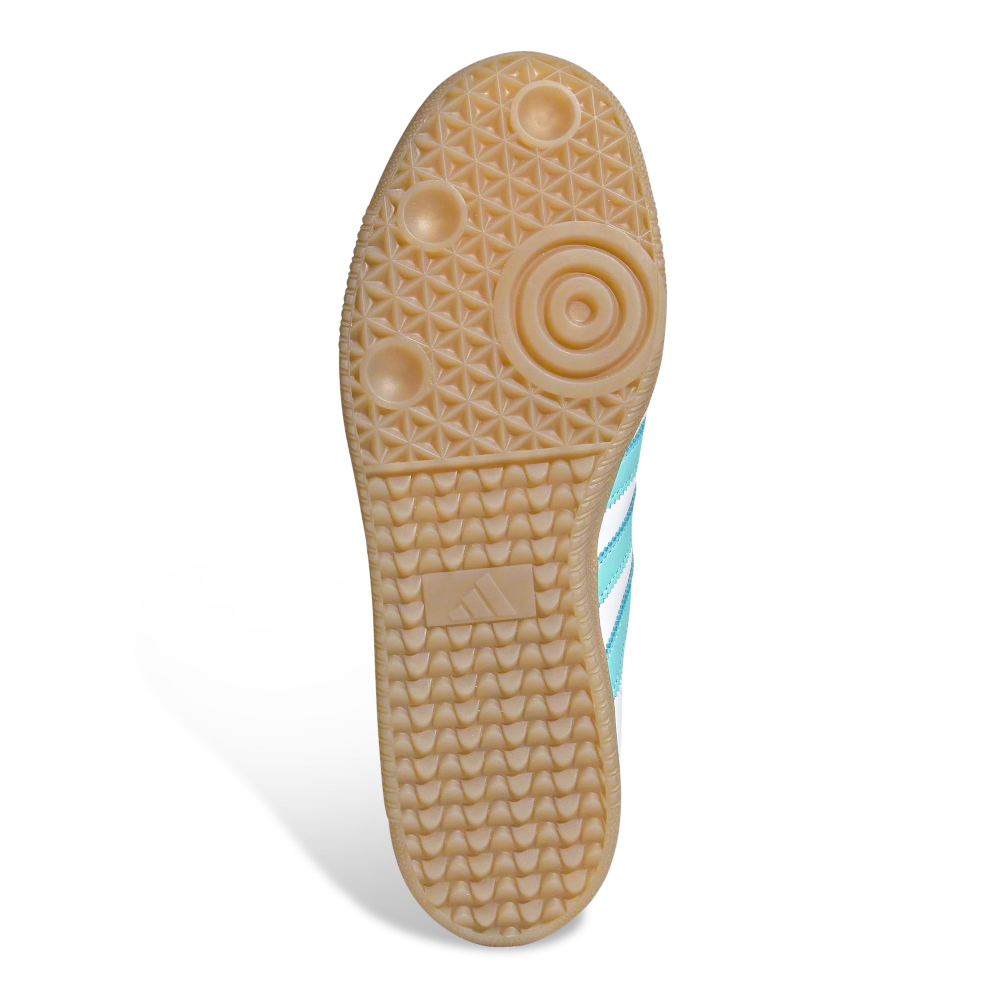 adidas Samba Inter Miami Indoor Soccer Shoes (White/Mint/Gum