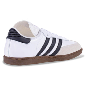 adidas Samba Soccer Shoes (White/Black/Red)