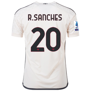 adidas A.S Roma Renato Sanches Away Jersey w/ Serie A Patch 23/24 (Beige)