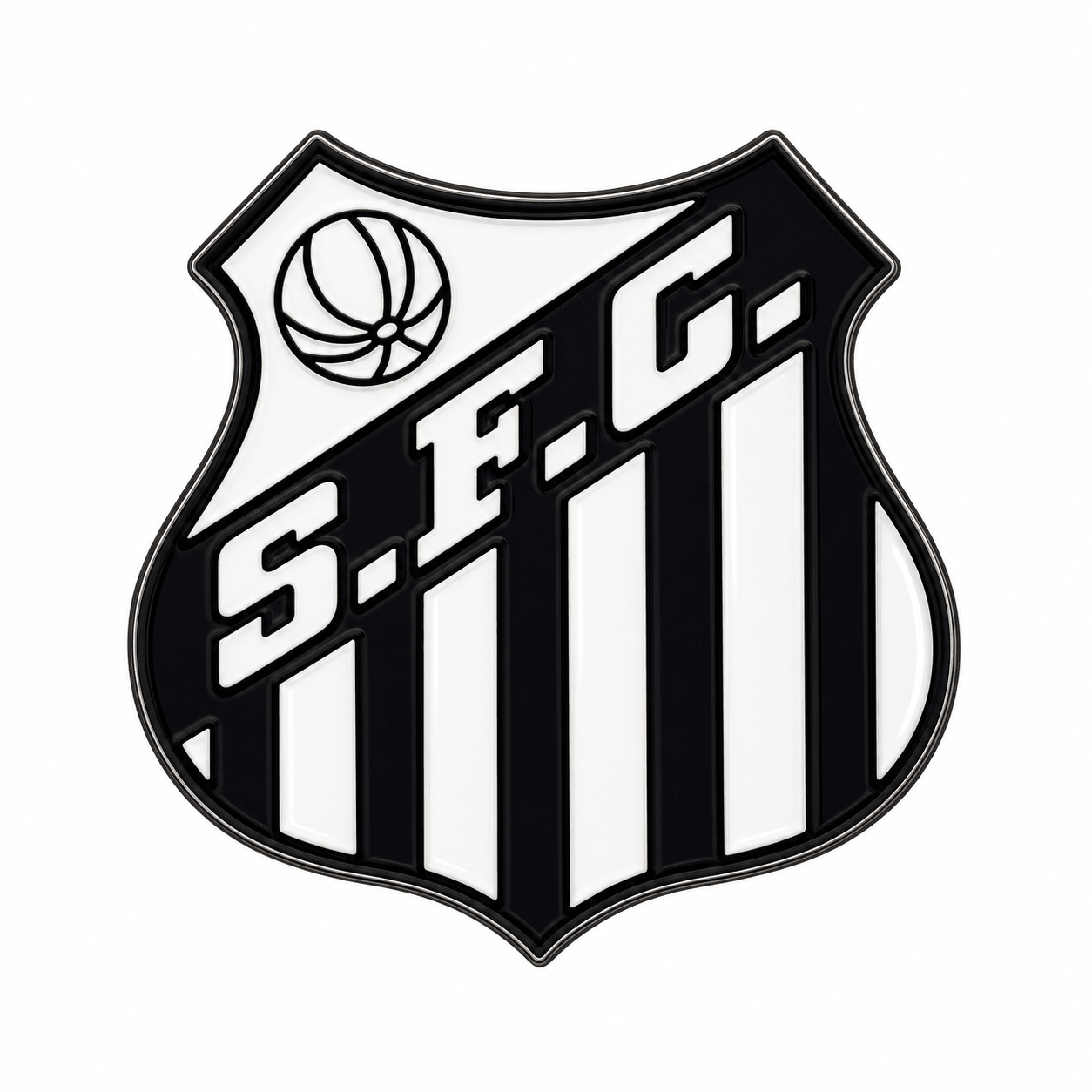 Santos FC Enamel Pin