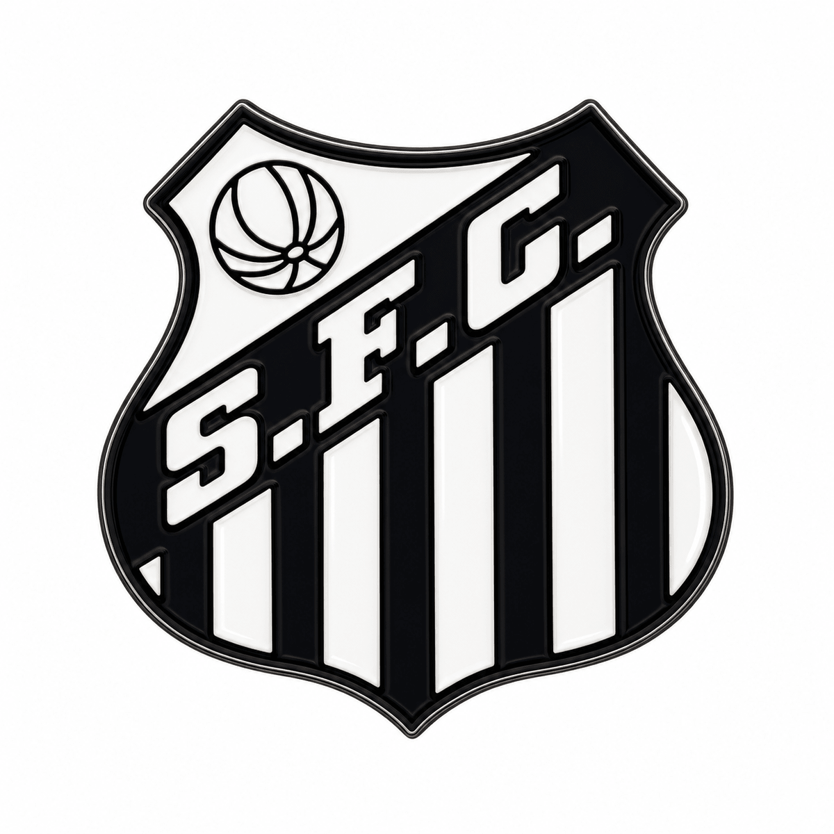 Santos FC Enamel Pin | SoccerWearhouse